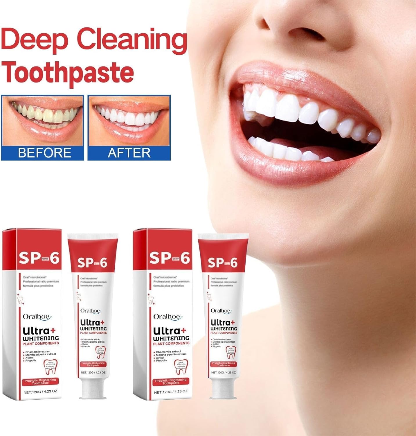 SP-6 Ultra Whitening Toothpaste