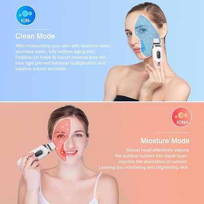 waterproof Skin Scrubber Ultrasonic Peeling Beauty Machine for Skin Rejuvenation