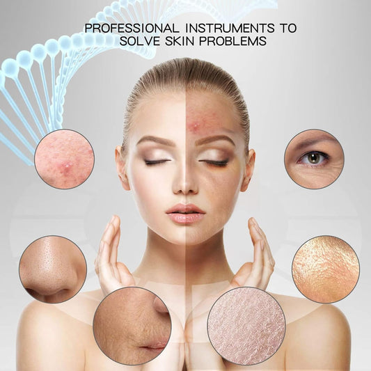 3-in-1 Ultrasonic Facial Skin Scrubber – Lifting, Moisturizing &amp; Cleansing