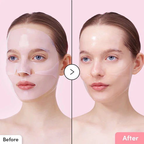 Equal Berry Bouncy Day Collagen Glow Up Hydrogel Mask