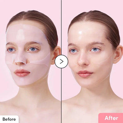 Equal Berry Bouncy Day Collagen Glow Up Hydrogel Mask
